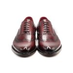 Men's dark burgundy Oxfords 7 фото Чоловічі Oxford темно-бордові фото
