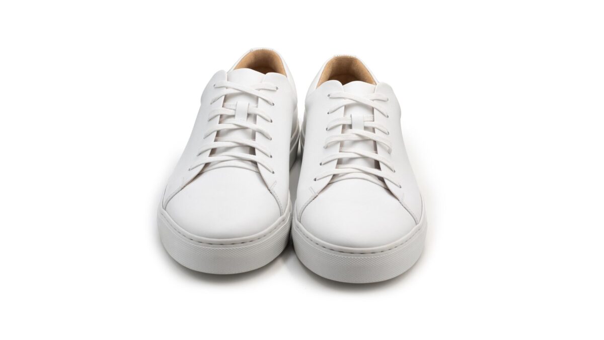 Кросівки чоловічі 434 білі з натуральної шкіри Vicelli купить в Киеве